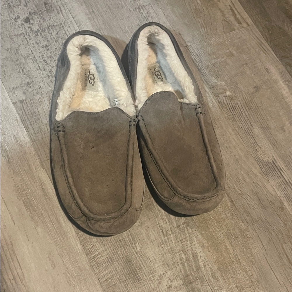 UGG Men's Tan Suede Loafers